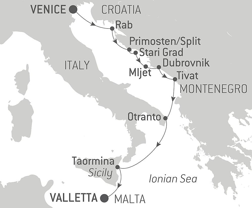 From the Adriatic coast to Malta null