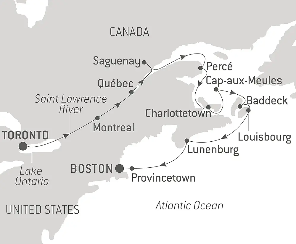 Fall Foliage on the St. Lawrence: Québec to the Canadian Maritimes – with Smithsonian Journeys
