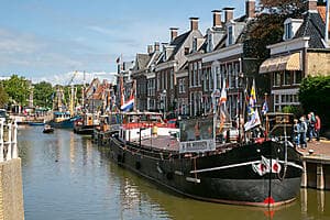 Walk around Harlingen, a small port on the Wadden Sea