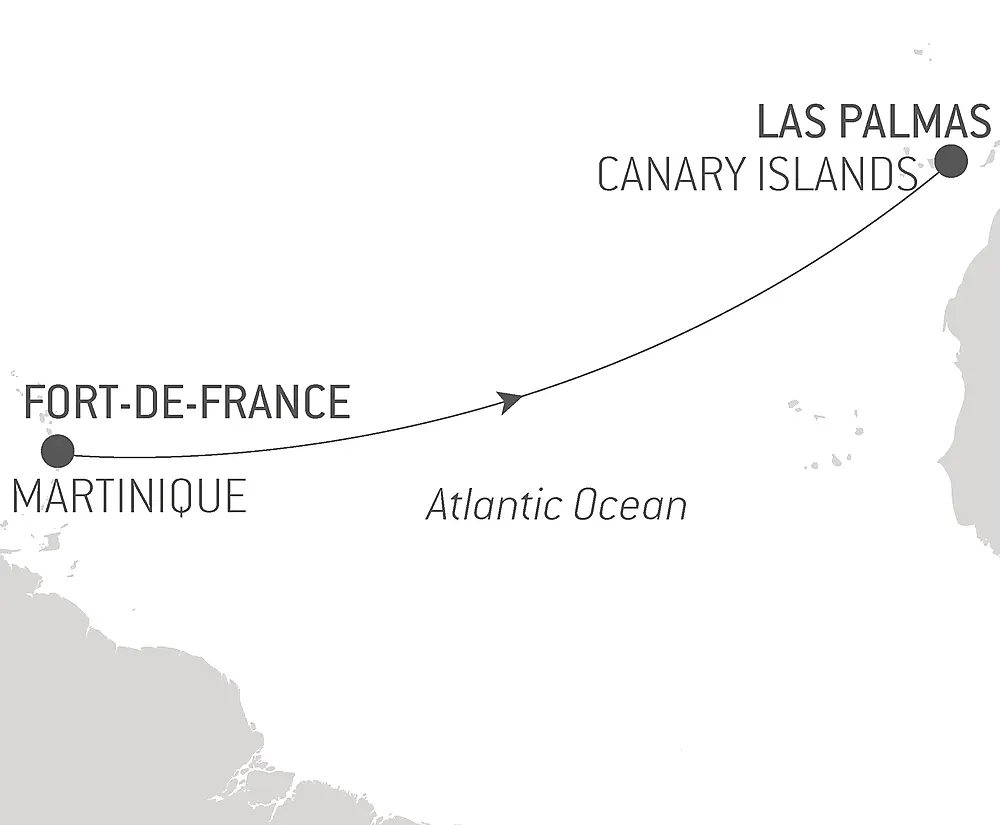 Ocean Voyage : Fort de France - Las Palmas null