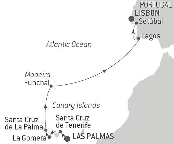 Volcanic islands and historic cities of the North Atlantic null