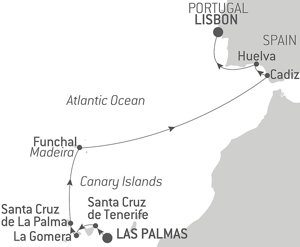 Volcanic islands and historic cities of the North Atlantic null