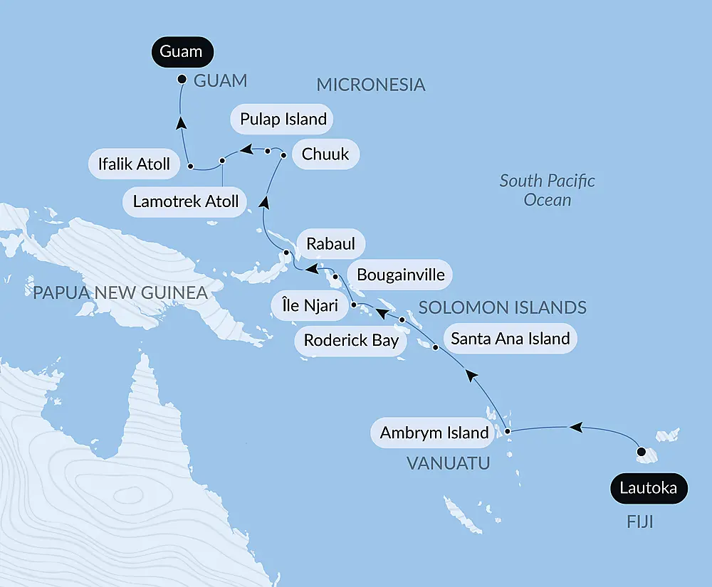 From Fiji to Micronesia null