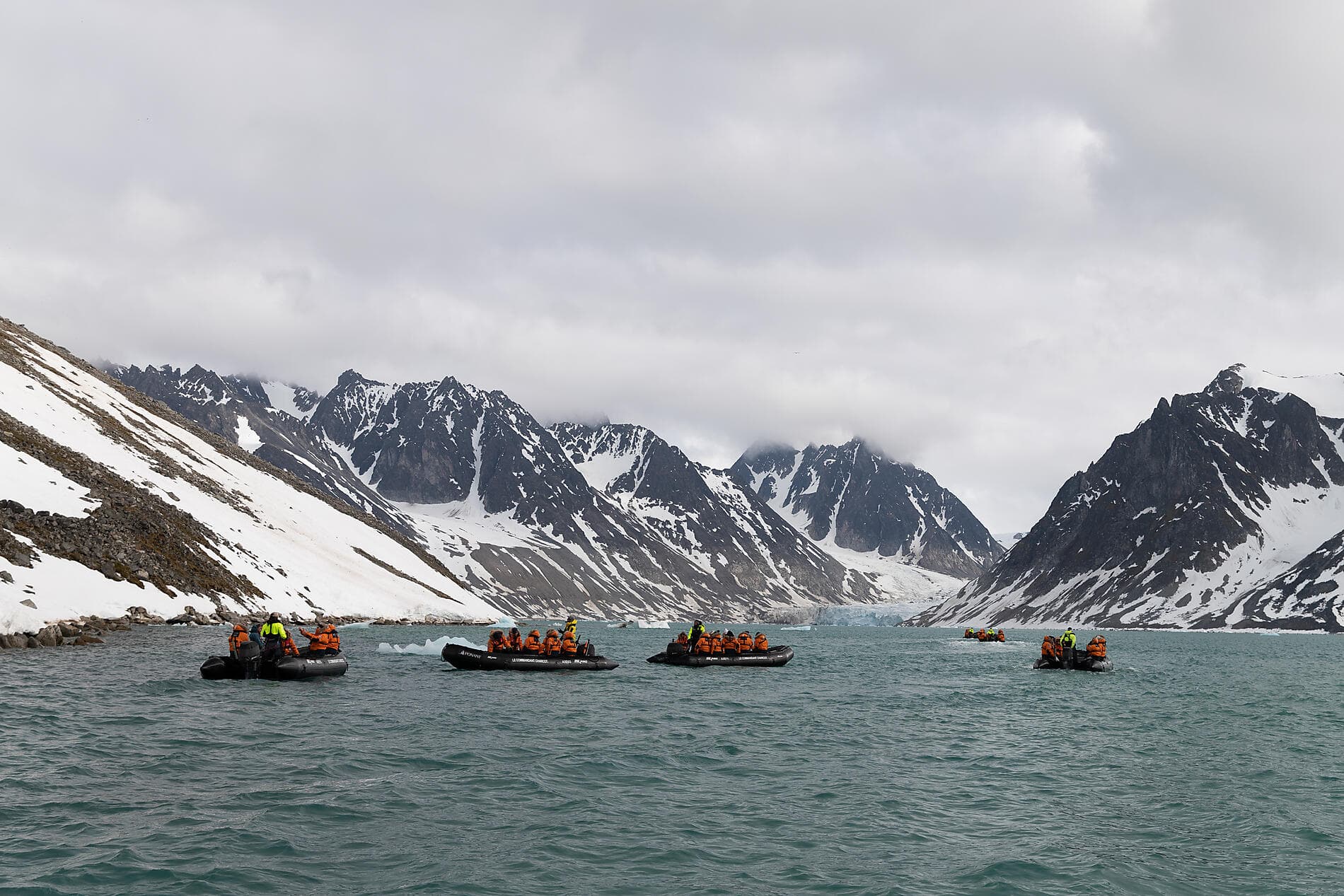 In the ice of the Arctic, from Greenland to Svalbard 