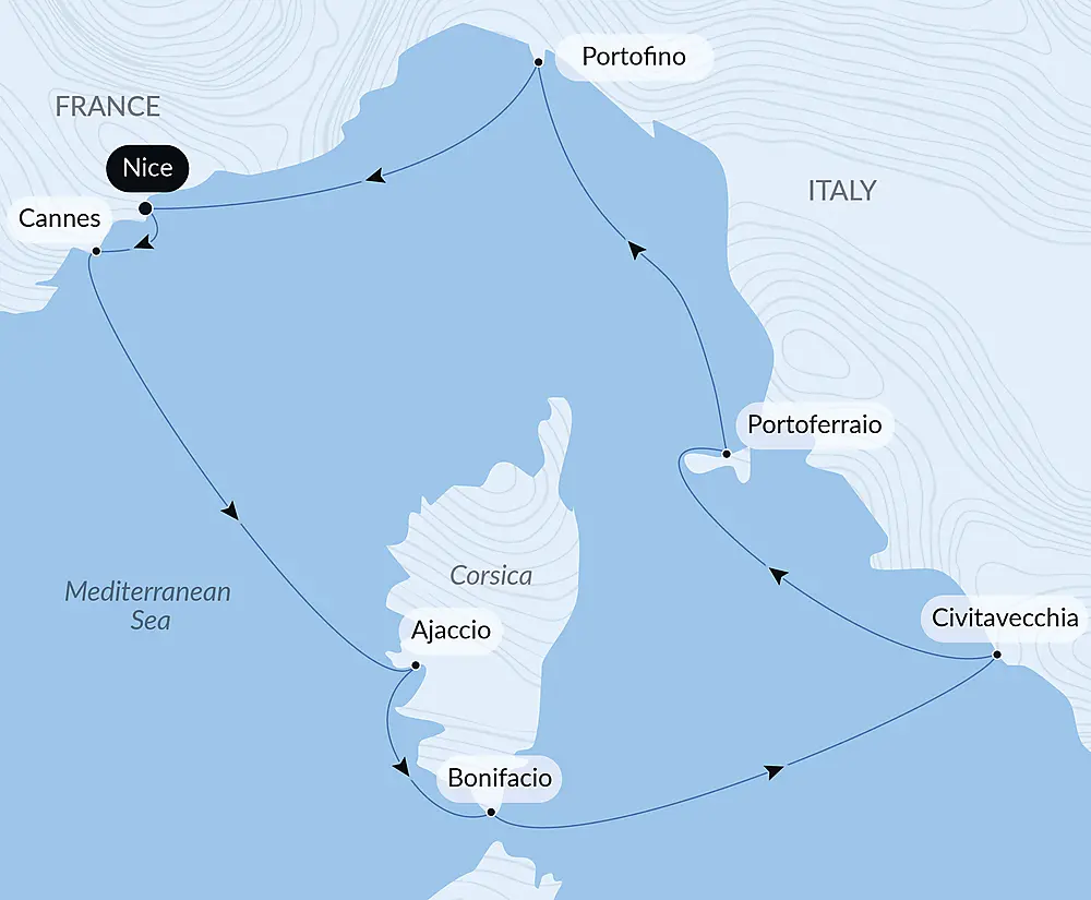 A Celebration of Art: The French & Italian Rivieras and Corsica null