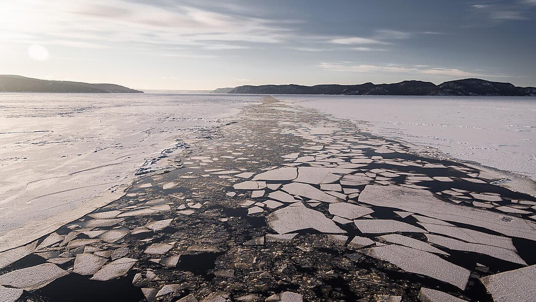 From the St Lawrence to Greenland, the Last Moments of Winter