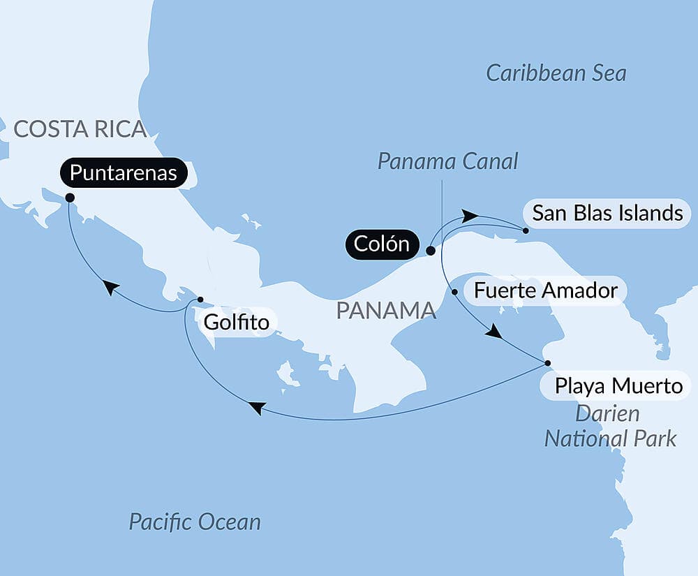 Central America Jewels & Panama Canal  null