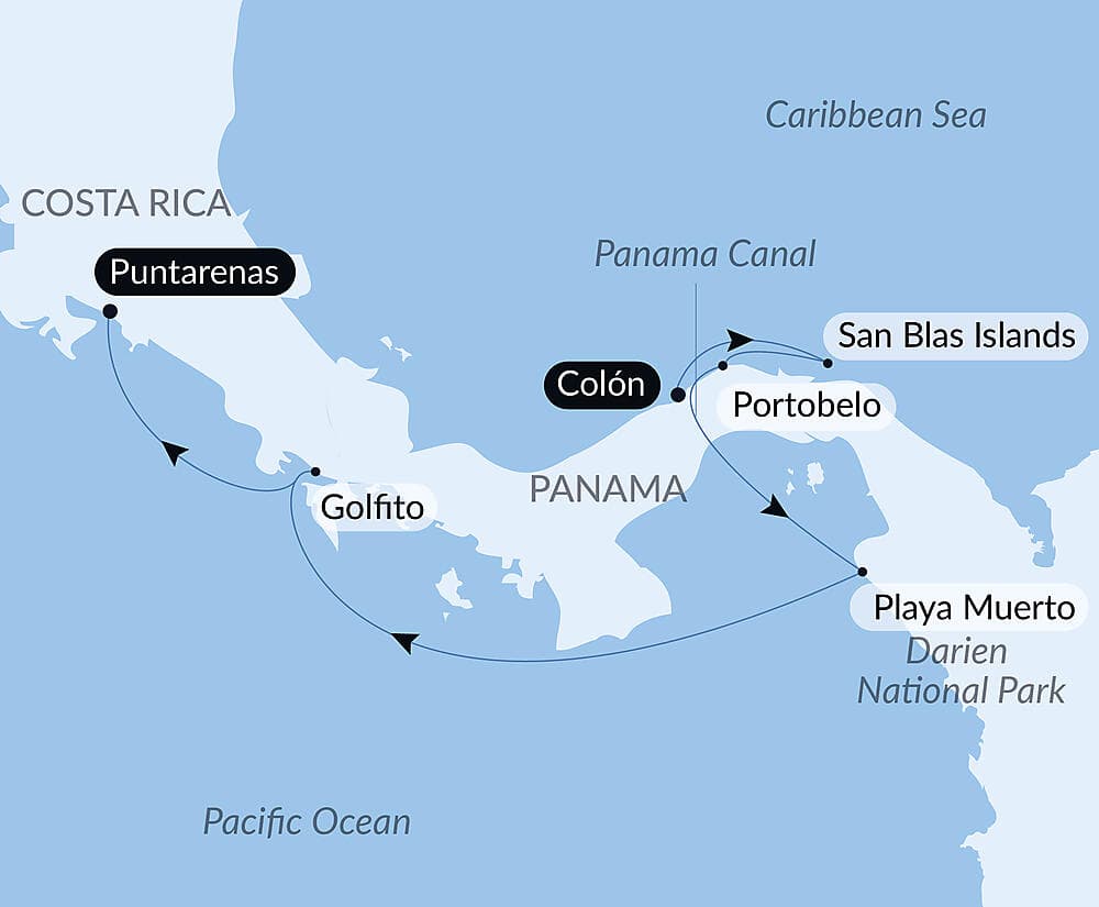 Central America Jewels & Panama Canal  null