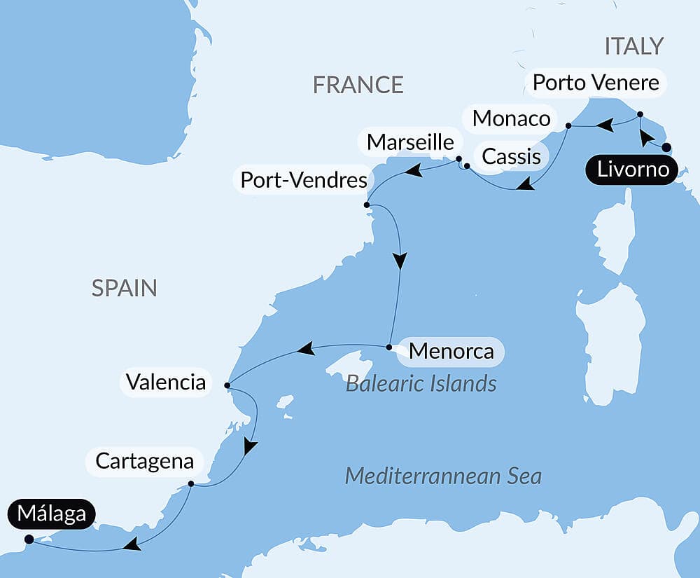 Treasures of the Western Mediterranean null