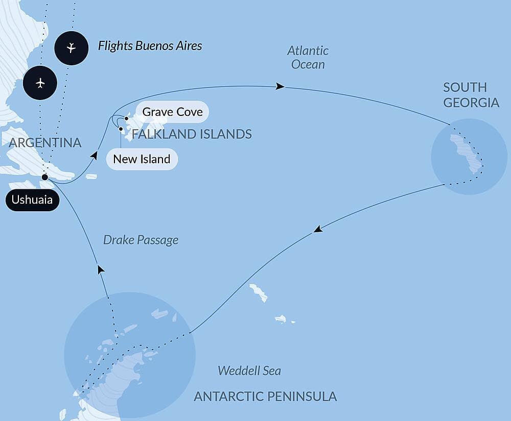 The Great Austral Loop null