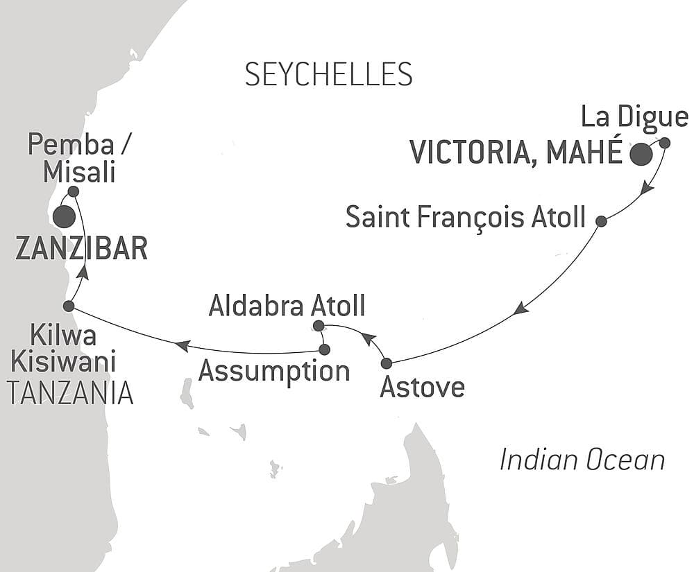 Zanzibar, Aldabra & the treasures of the Indian Ocean null