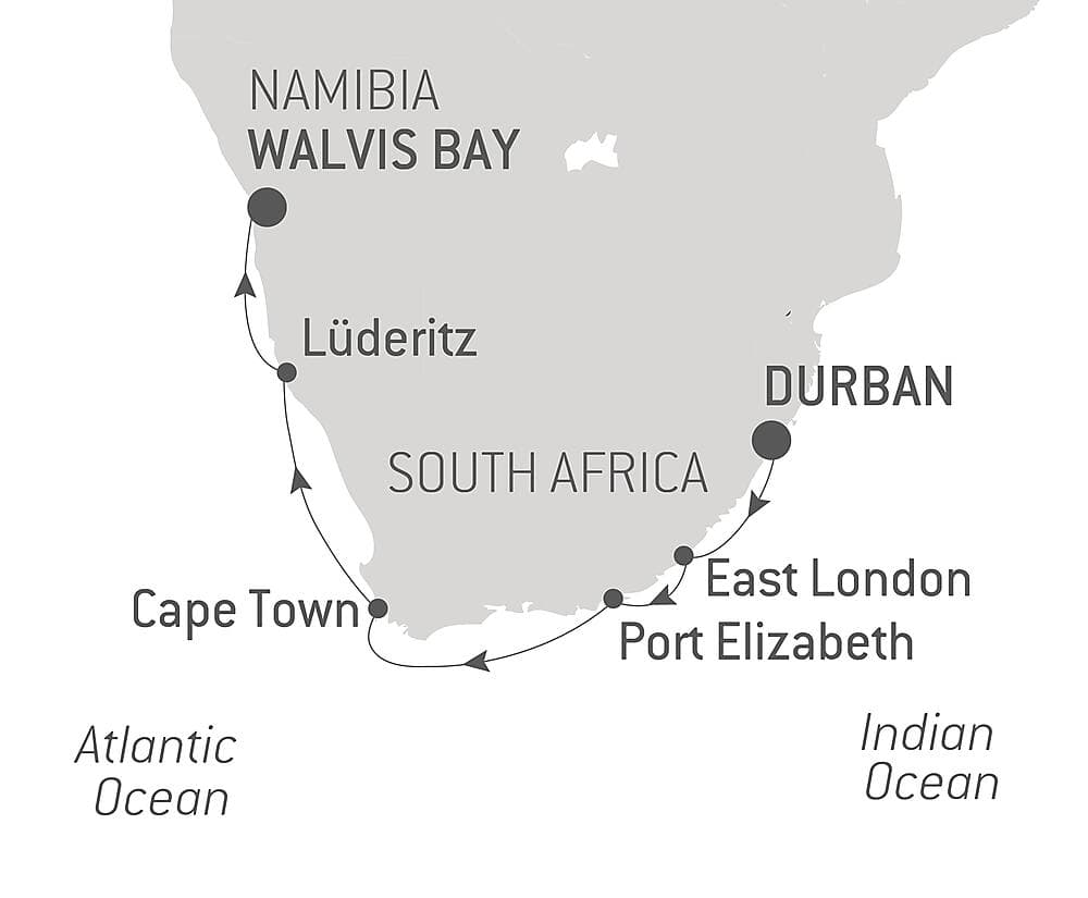 South Africa and Namibia by Sea: Around the Cape of Good Hope - with Smithsonian Journeys null