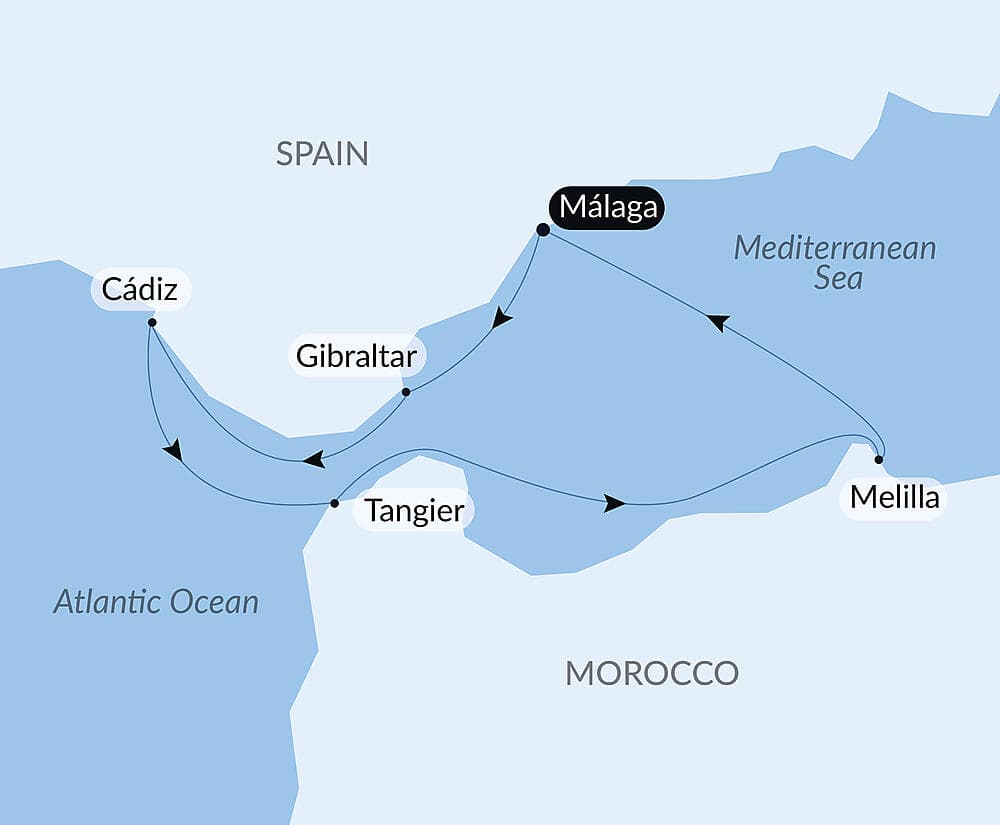 Andalusia and Moroccan shores