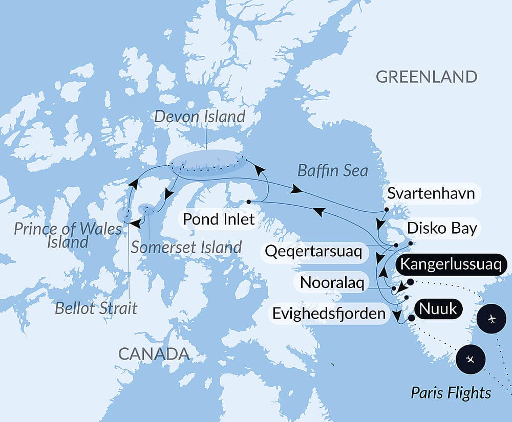 In the heart of the Northwest Passage