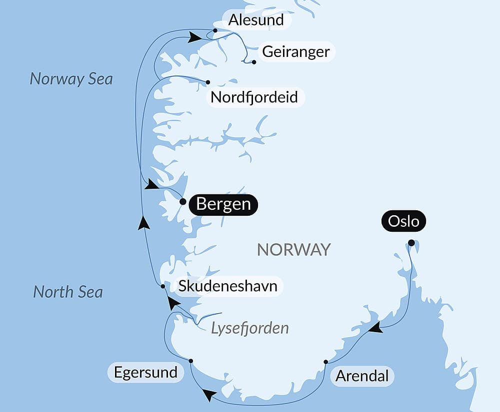 Norwegian fjords null