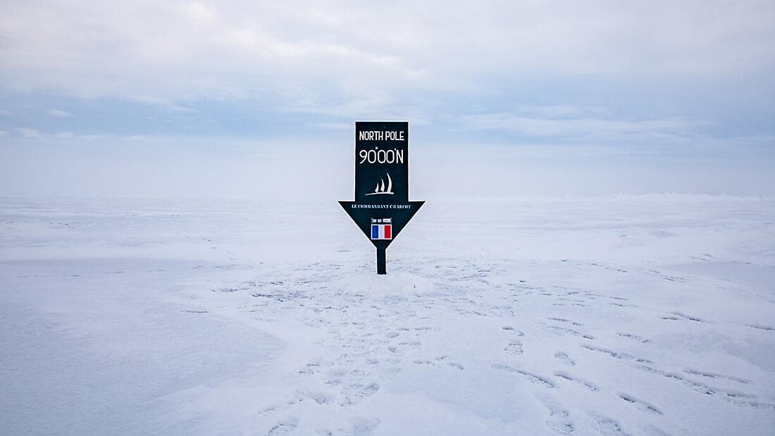 The Geographic North Pole