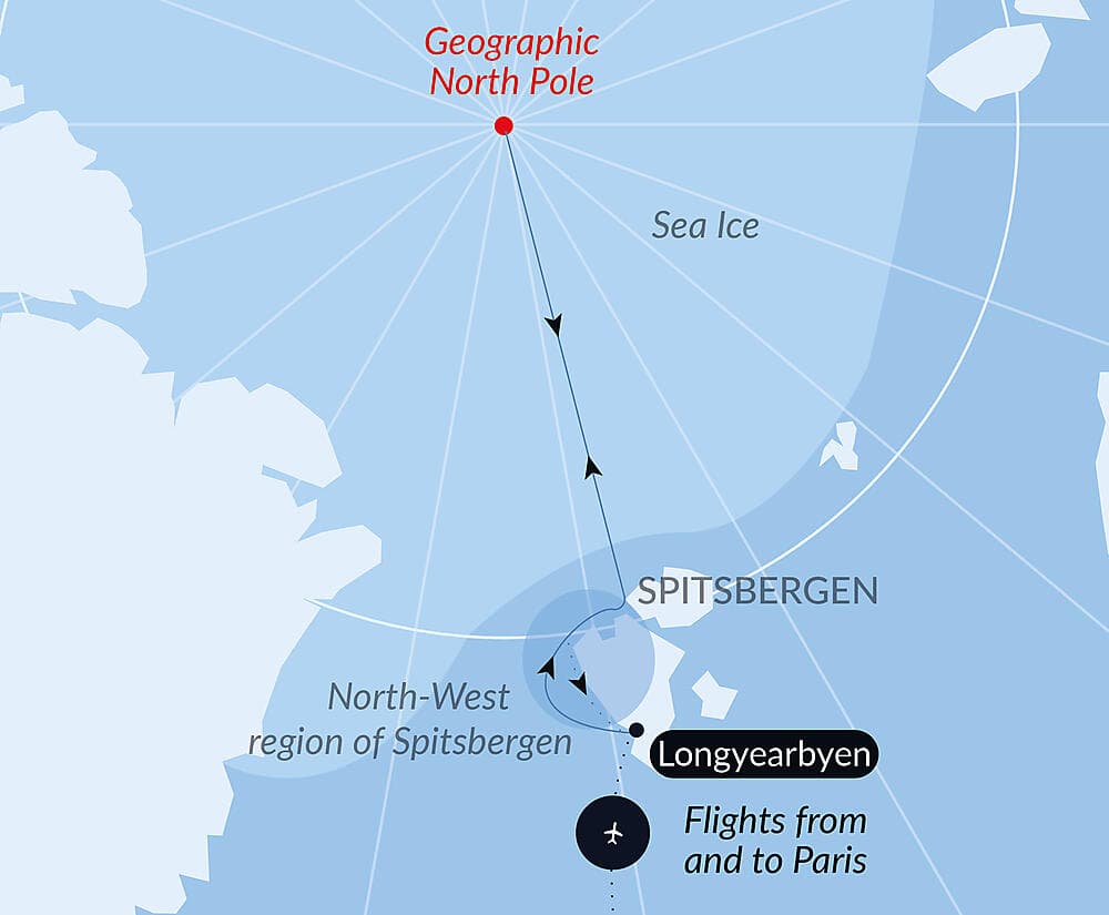 The Geographic North Pole