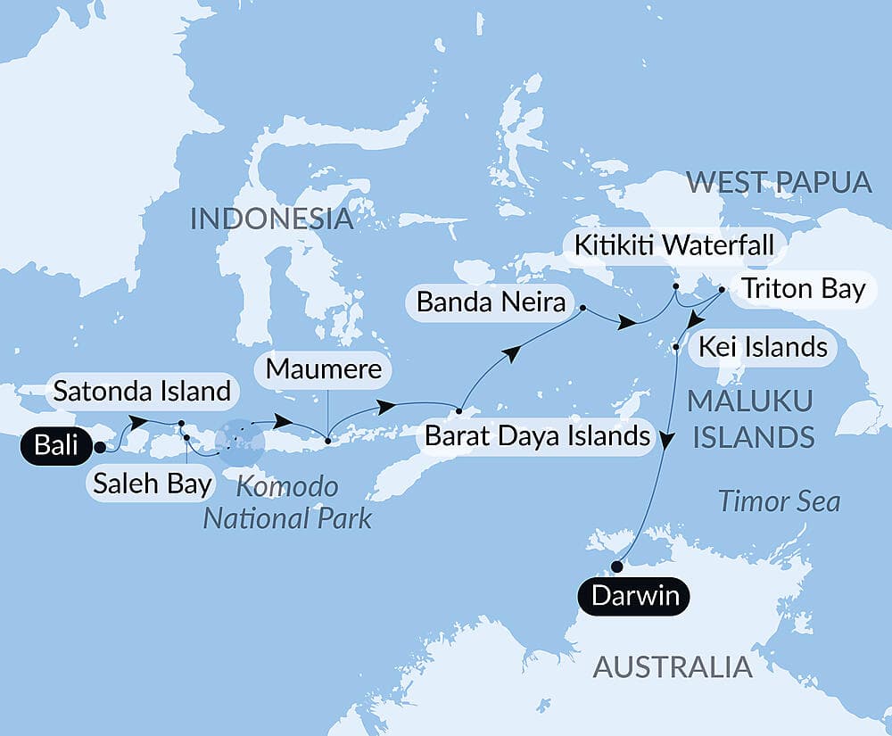 Voyage to Indonesia: Dragons, Reefs, and the Spice Islands – with Smithsonian Journeys null