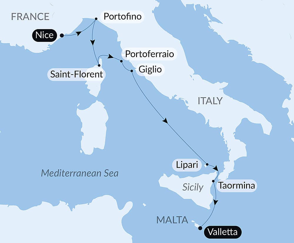 Isle of Beauty, Italian Shores & Malta