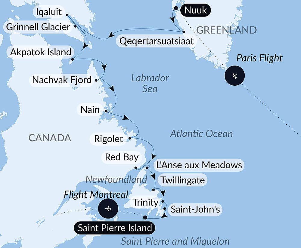 Wilderness from Greenland to the East Coast of Canada null