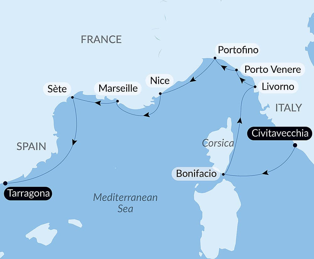 Southern France and the Italian Riviera by Sea – with Smithsonian Journeys