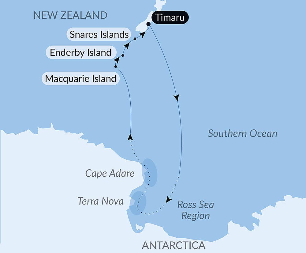 Scott & Shackleton’s Antarctic - Ross Sea Expedition
