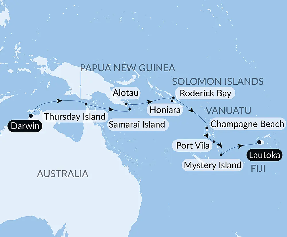 Little-known treasures of Melanesia null