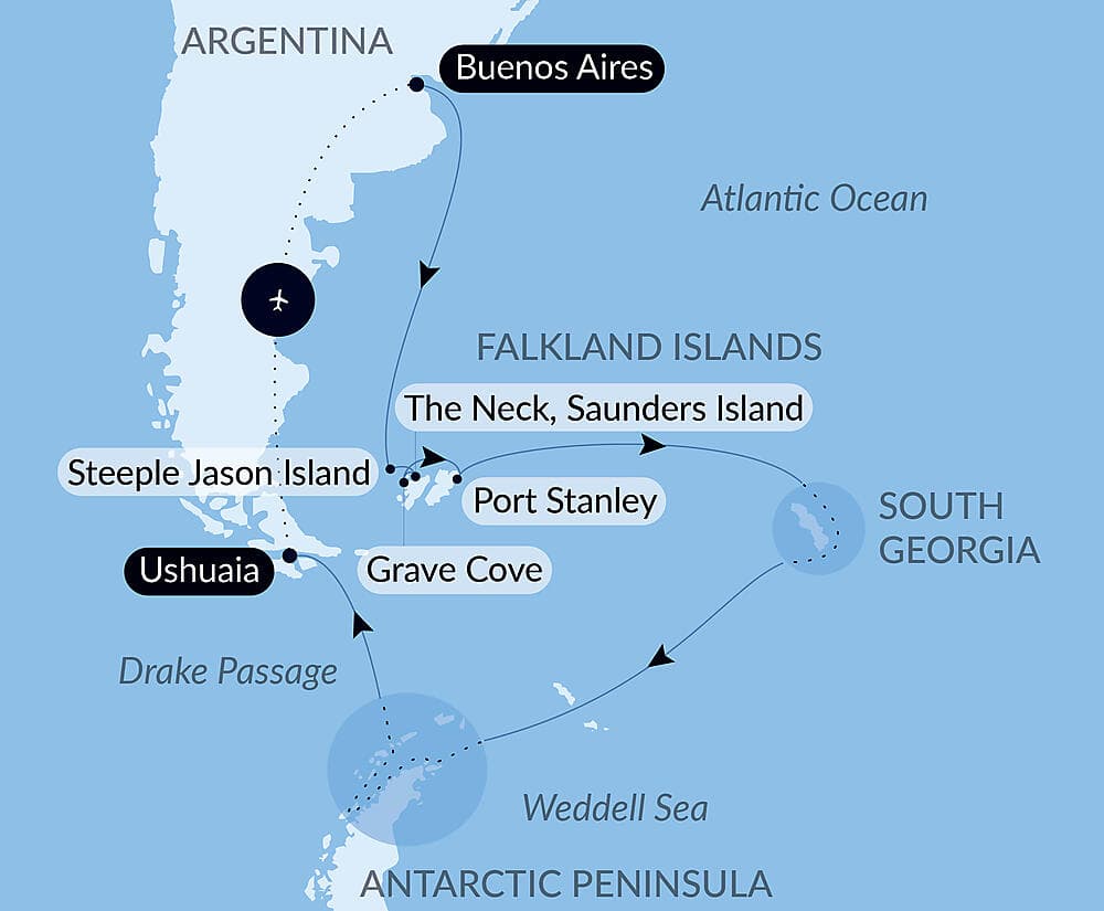 Journey to Austral Lands and Valdes Peninsula null