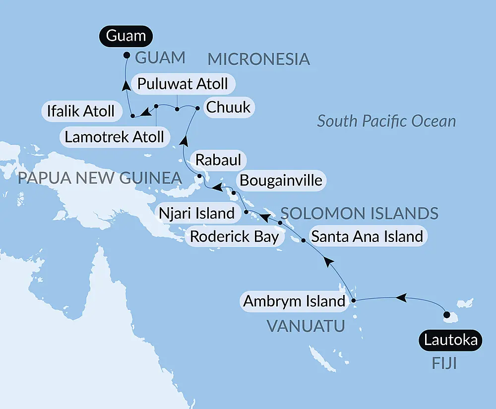 From Fiji to Micronesia null