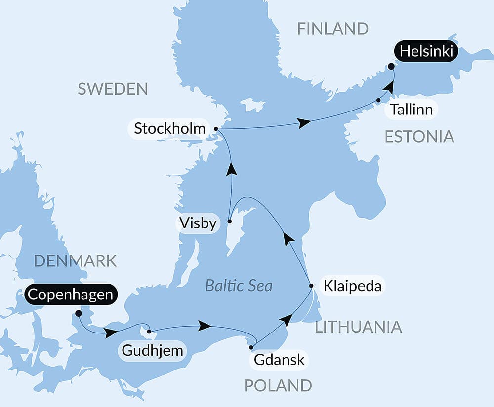 Cruising the Historic Cities of the Baltic Sea – with Smithsonian Journeys null