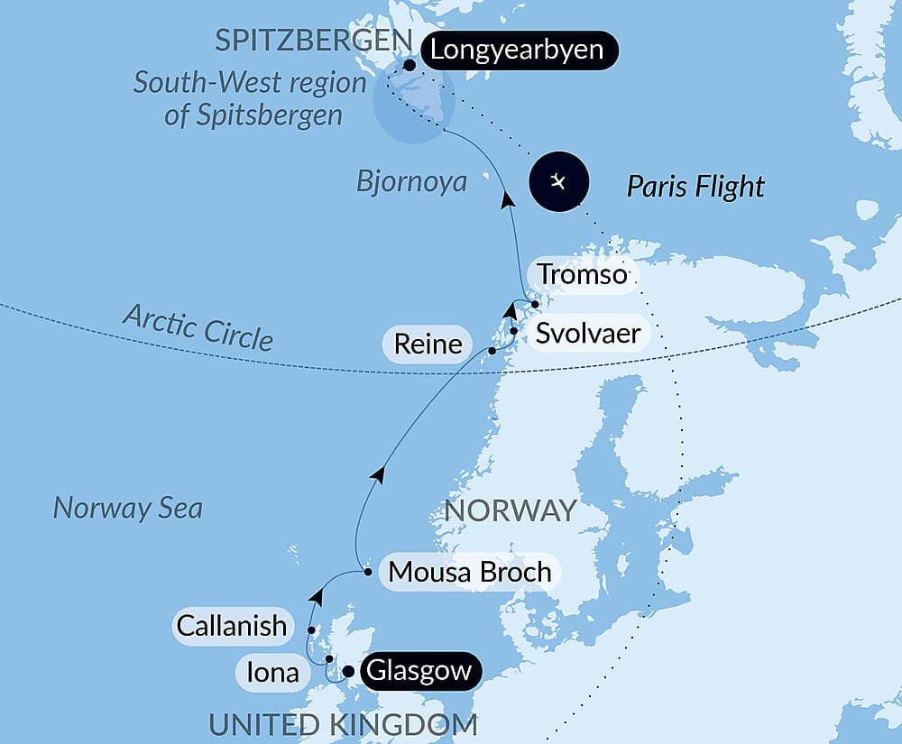 From Scotland to Spitsbergen
