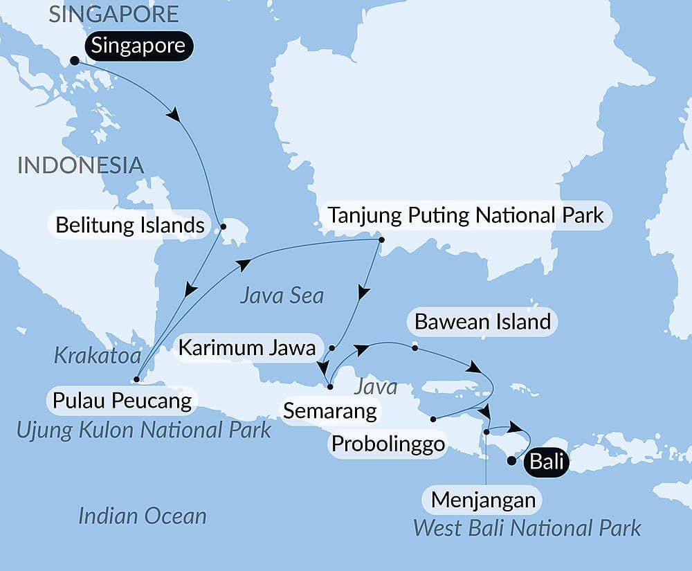Indonesian Temples & Volcanoes