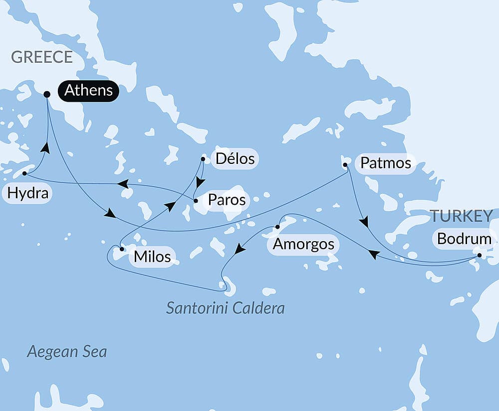 At the heart of the Greek islands