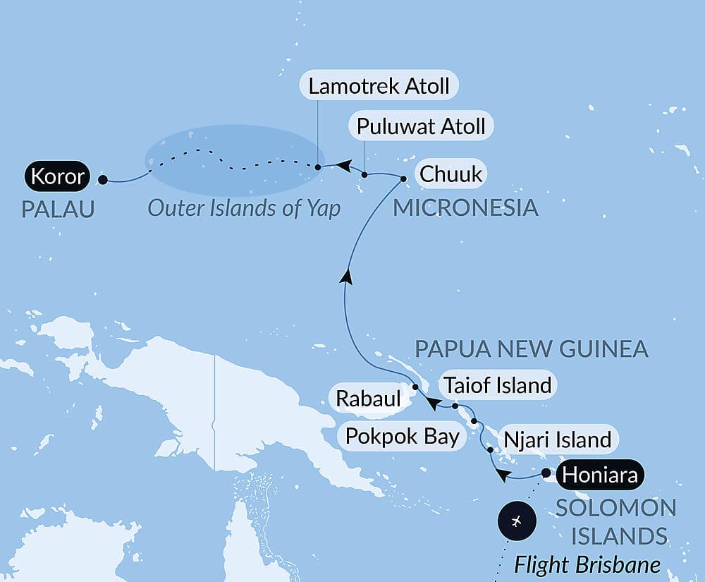 Secrets of the Pacific from the Solomon Islands to Palau