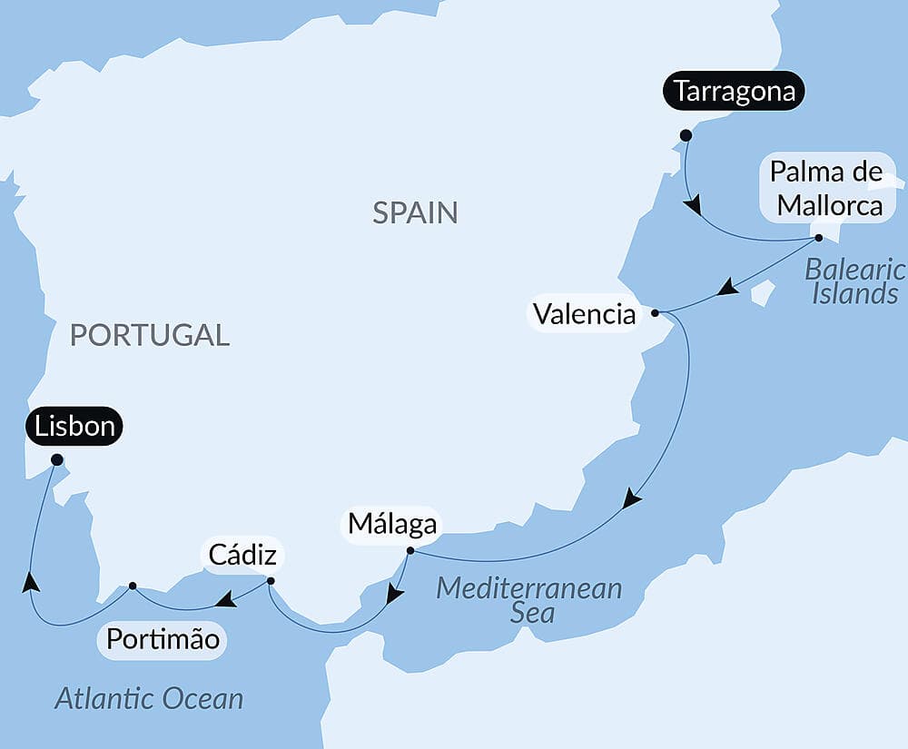 Cruising Southern Spain and Portugal – with Smithsonian Journeys