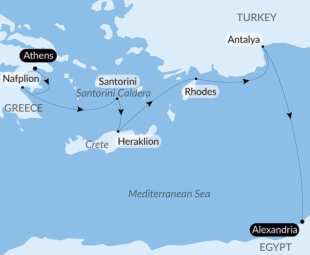 Eastern lights and islands of the Aegean Sea null